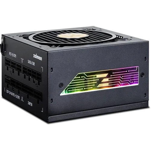 Блок питания Zalman ZM1200-TMX2 VIEW Gen.5, 1200Вт, 80 PLUS GOLD, 120мм, черный, retail