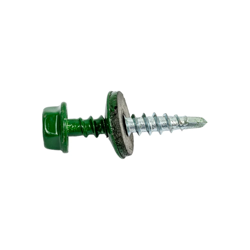 Саморез Tech-Krep 4,8х28 RAL6002 зелёный 300 шт. 103177