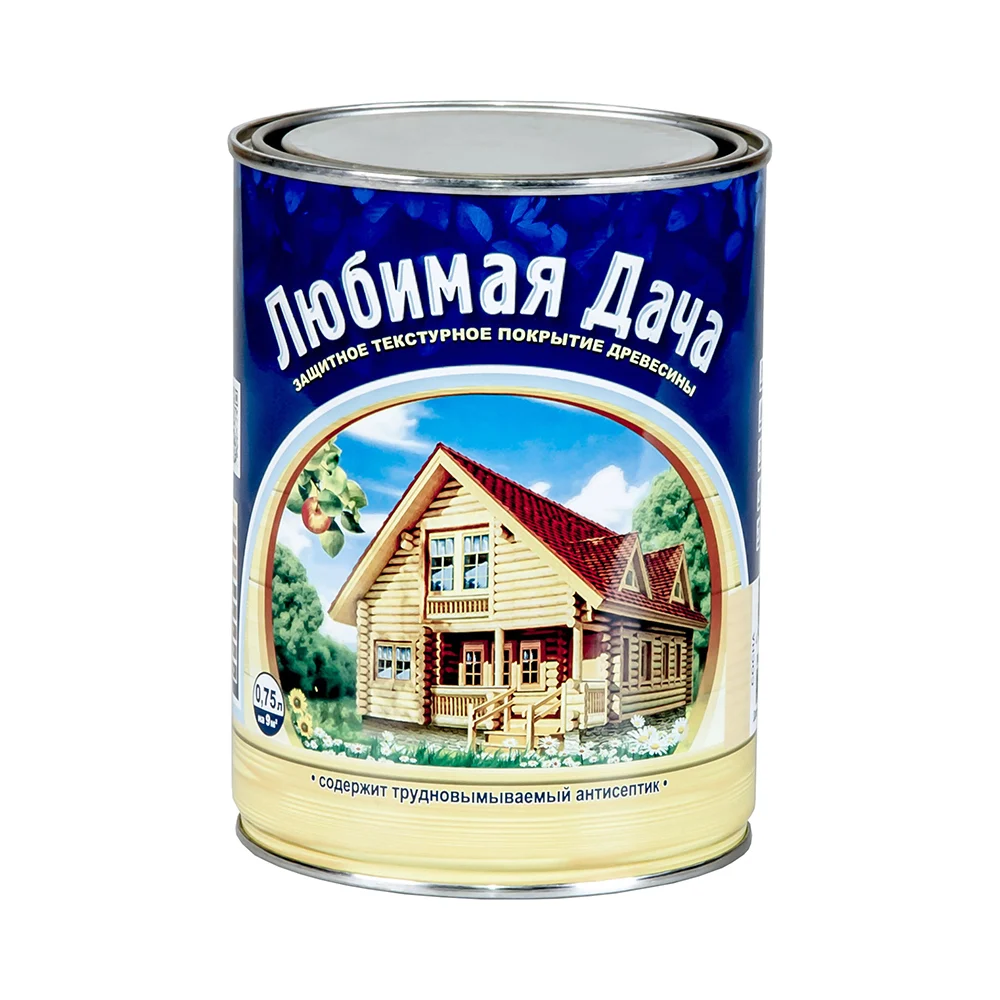 Декоративное защитное покрытие для дерева ЛЮБИМАЯ ДАЧА любимая дача 237251