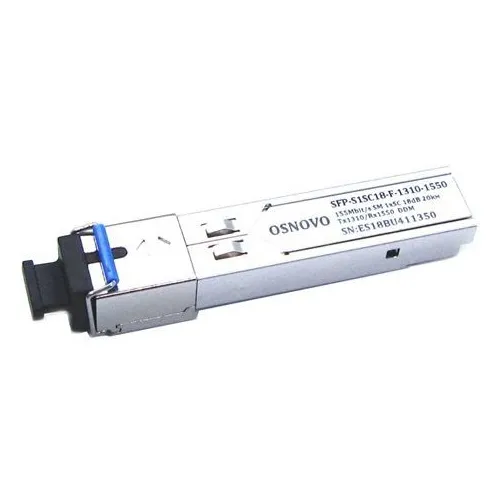 Модуль OSNOVO SFP-S1SC18-F-1310-1550, белый