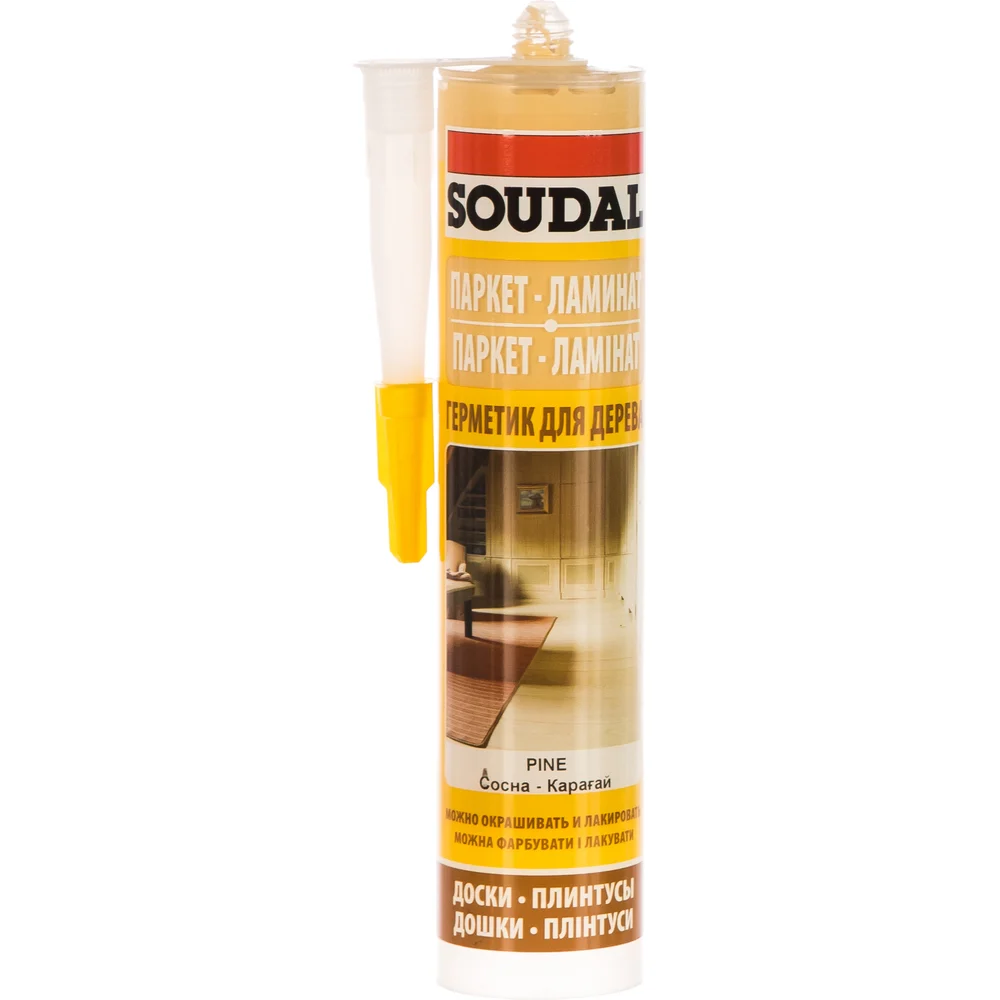 Паркетный акриловый герметик Soudal 119645