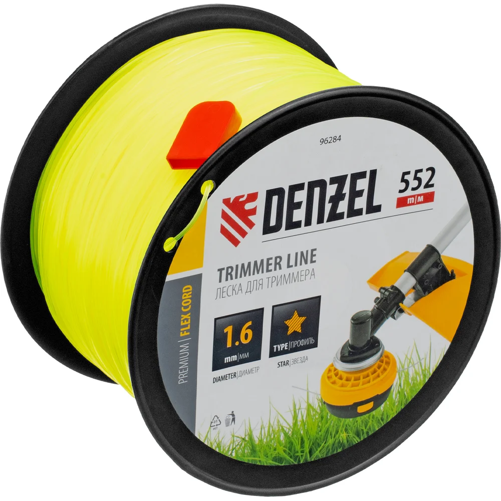 Леска для триммера Denzel FLEX CORD 96284