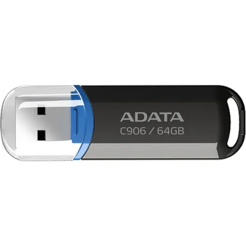 Флешка USB A-Data Classic C906 64ГБ, USB2.0, черный [ac906-64g-rbk]