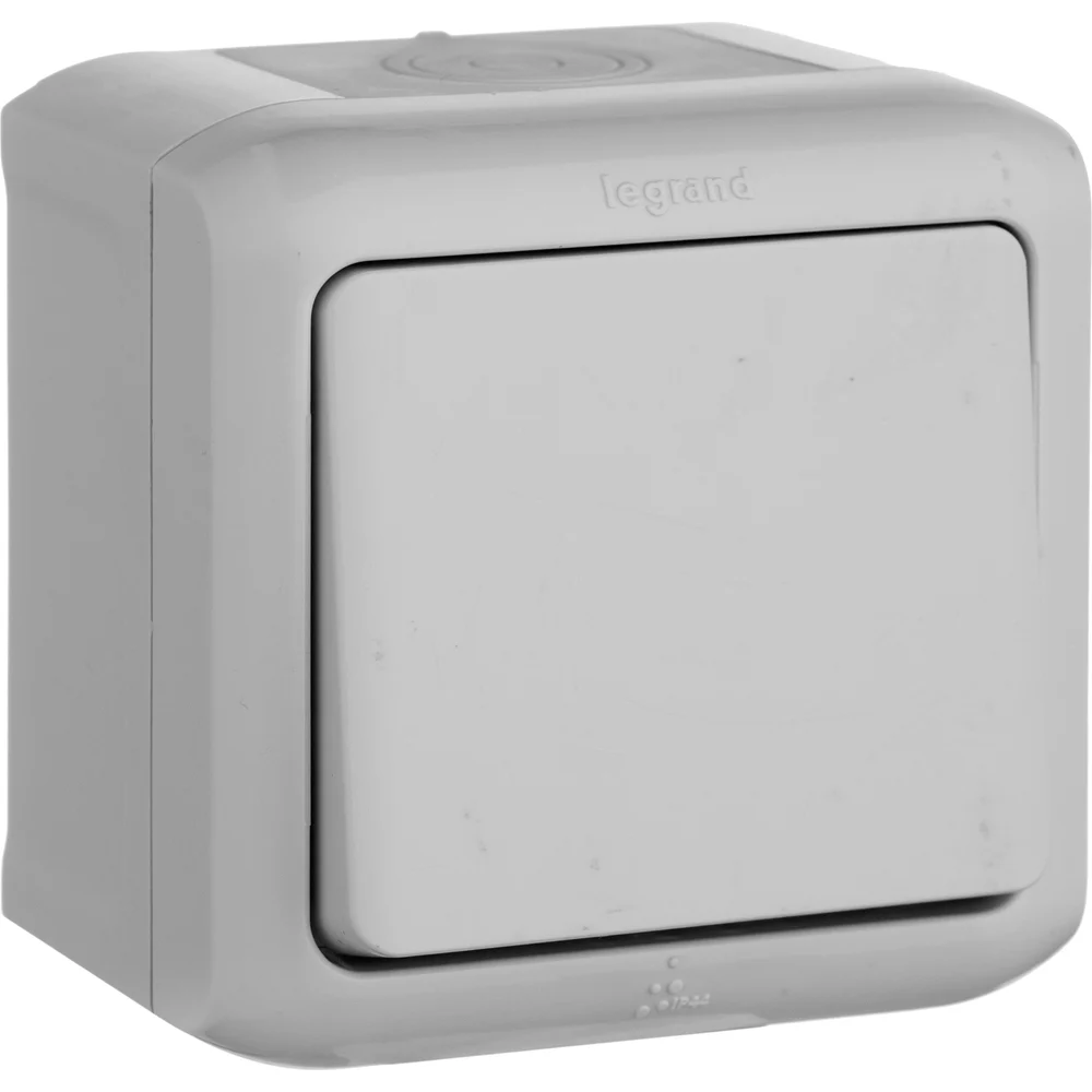 Одноклавишный переключатель Legrand Quteo Leg255229 782334