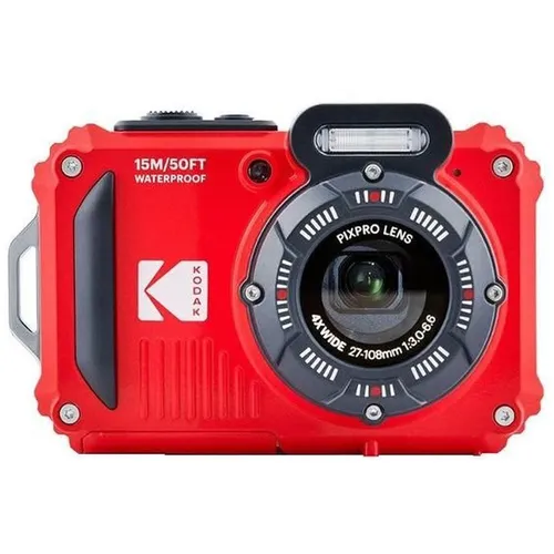 Цифровой компактный фотоаппарат Kodak Pixpro WPZ2, красный