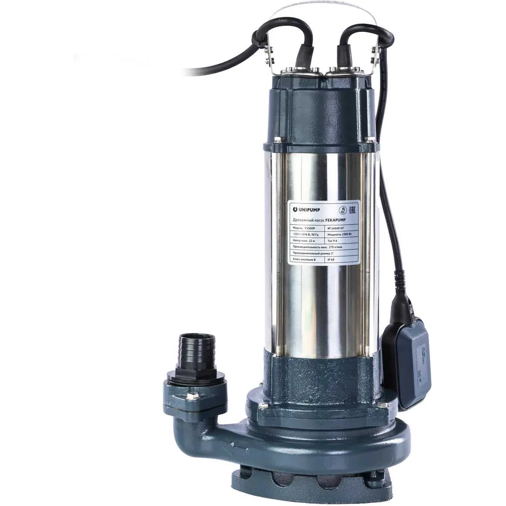 Дренажный насос UNIPUMP FEKAPUMP V 1500F 89415