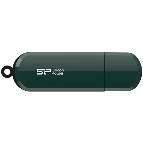 Флешка USB Silicon Power LuxMini 320 16ГБ, USB2.0, зеленый [sp016gbuf2320v1n]
