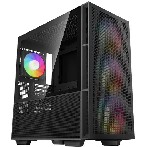Корпус ATX DeepCool CH560, Midi-Tower, без БП, черный [r-ch560-bkape4-g-1]