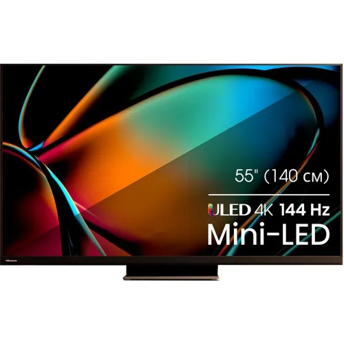 55" Телевизор Hisense 55U8KQ 4K Ultra HD, СМАРТ ТВ, Vidaa, темно-серый