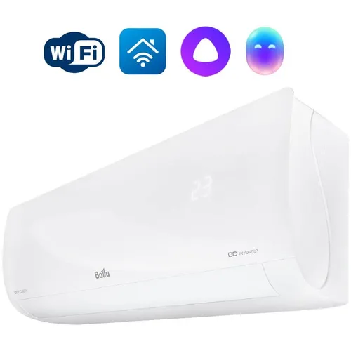 Сплит-система инверторная Ballu Discovery BSVI-09HN8_V2 настенная, до 26м2, 9000 BTU, с голосовым помощником, (комплект из 2-х коробок)