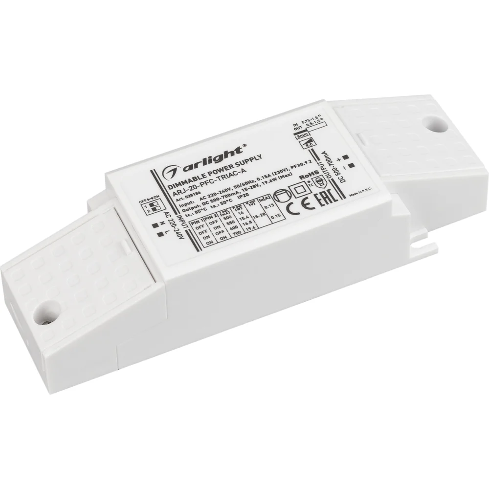 Блок питания Arlight ARJ-20-PFC-TRIAC-A 028186