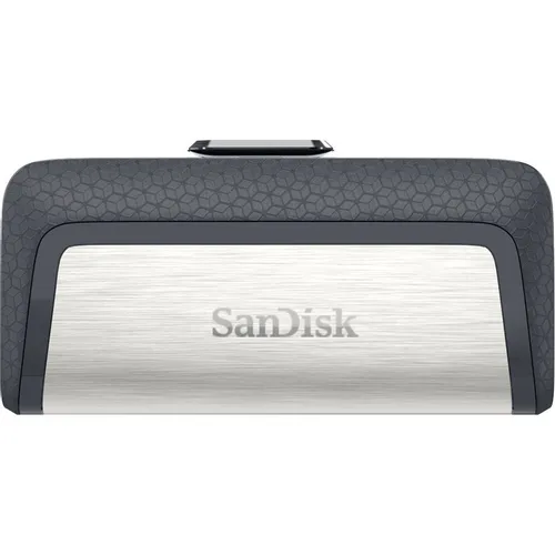 Флешка USB Sandisk Ultra Dual 64ГБ, USB3.0, серый и узор [sdddc2-064g-g46]
