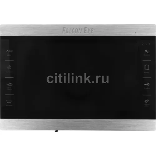 Видеодомофон Falcon Eye Atlas Plus HD, черный [atlas plus hd black]