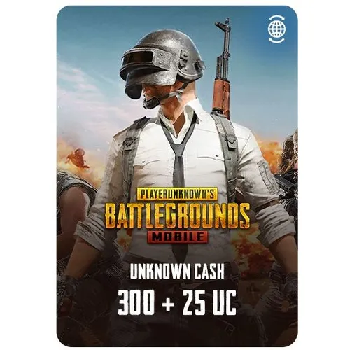 Пополнение игровой валюты PUBG MOBILE 300 + 25 UC, регион: Россия, Весь мир