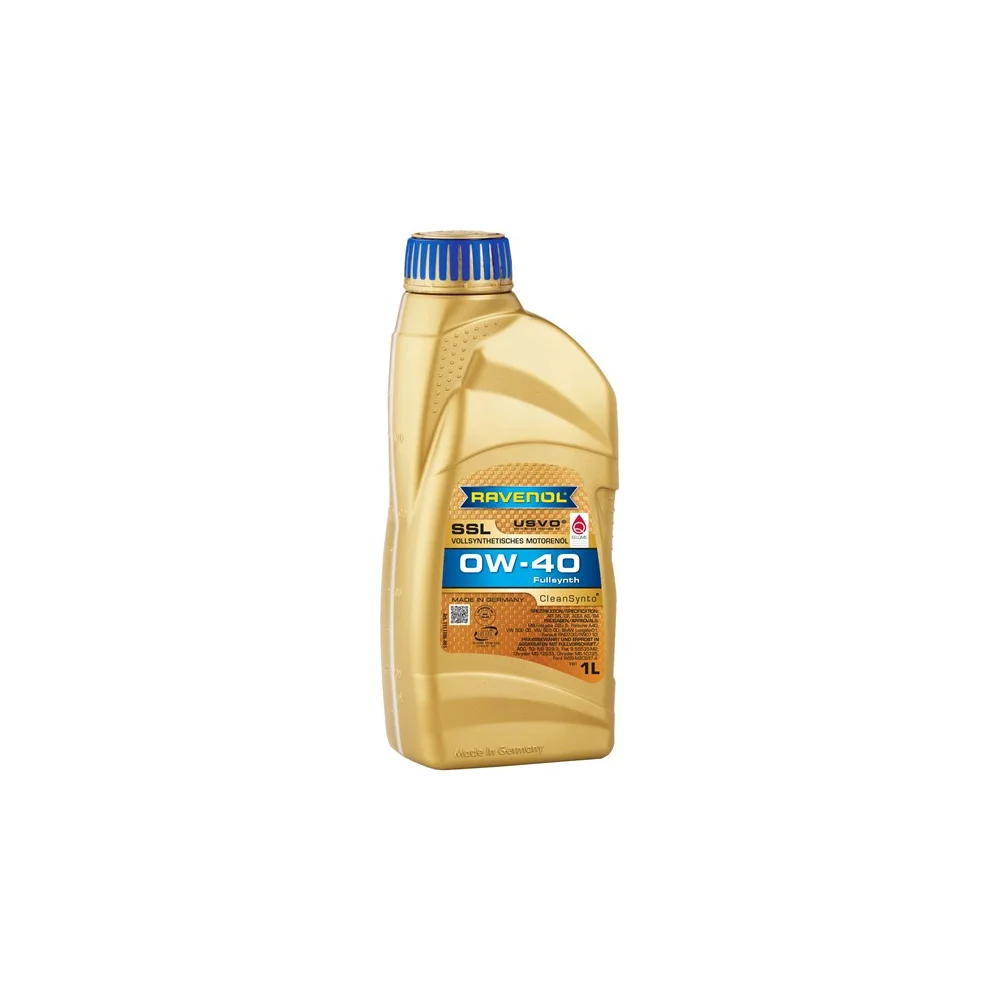 Моторное масло RAVENOL Super Synthetik Oel SSL SAE 0W-40 new 1111108-001-01-999