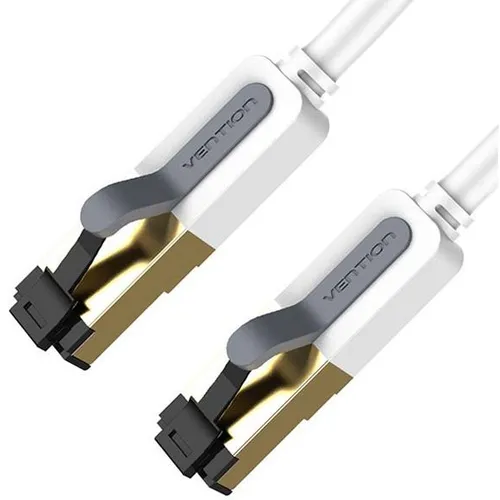 Патч-корд VENTION ICDHJ литой (molded), STP, кат.7, 5м, 4 пары, 28AWG, медь, многожильный, серый