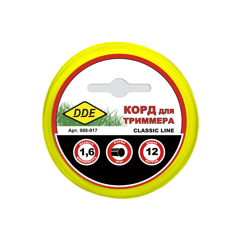 Триммерный корд DDE Classic line 908-917