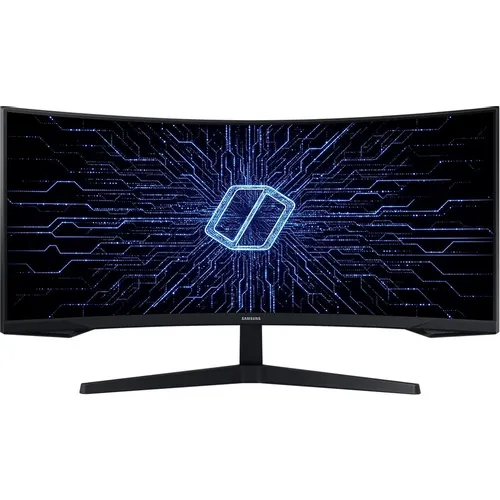 34" Монитор Samsung Odyssey G5 LC34G55TWWPXEN, 3440x1440, VA, 165Гц, 1хHDMI, 1хDP, изогнутый, черный