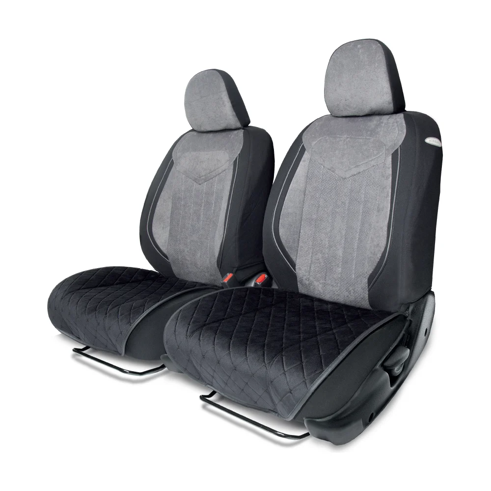 Накидки на нижнюю часть сиденья AUTOPROFI ALC-0210 BK/BK