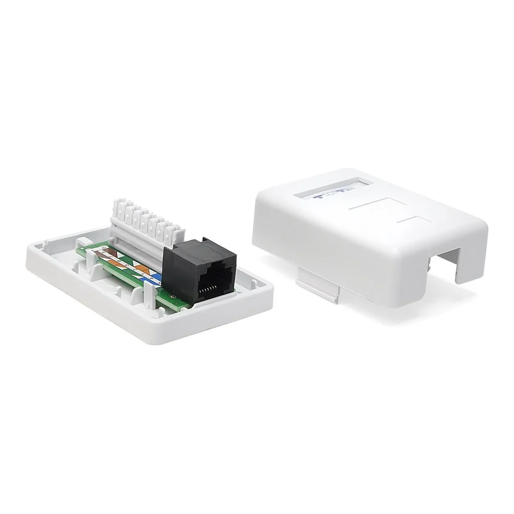 Настенная розетка TWT TWT-SM1-45/6-WH