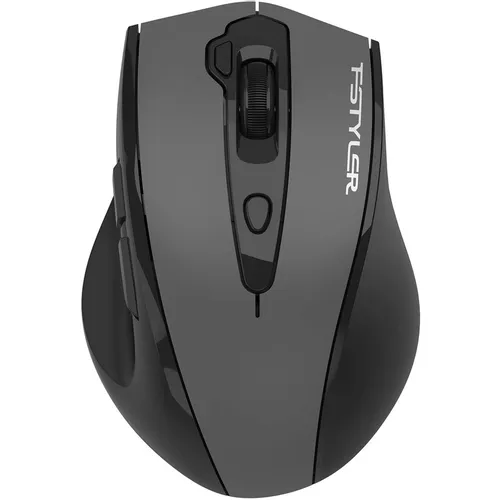 Мышь беспроводная A4TECH Fstyler FG55S Plus, радио, оптическая, USB, 3200dpi, серый