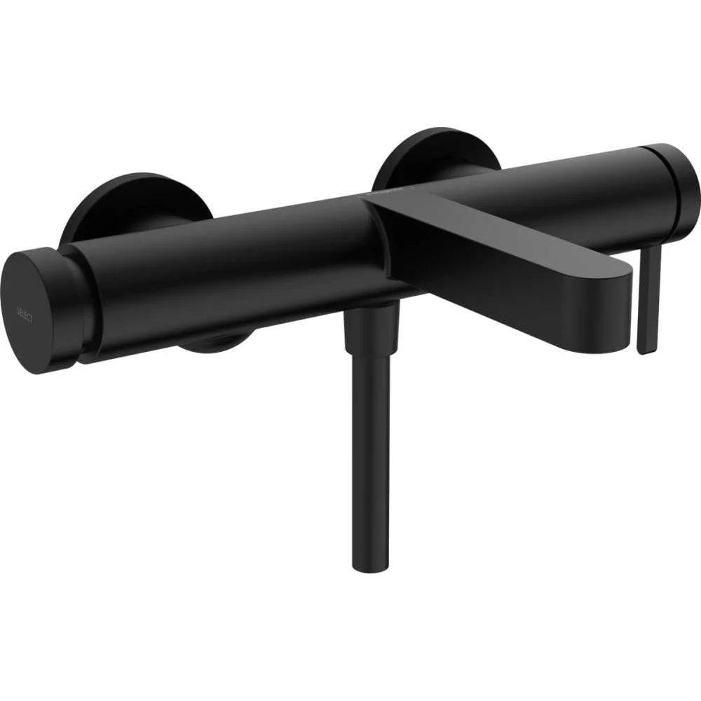 Смеситель для ванны Hansgrohe матовый черный Finoris 76420670 94281