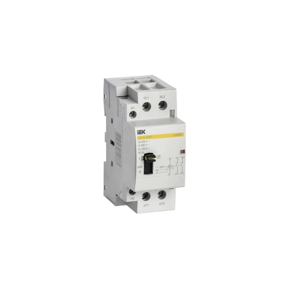 Модульный контактор IEK КМ63-20МР AC KARAT MKK12-63-20