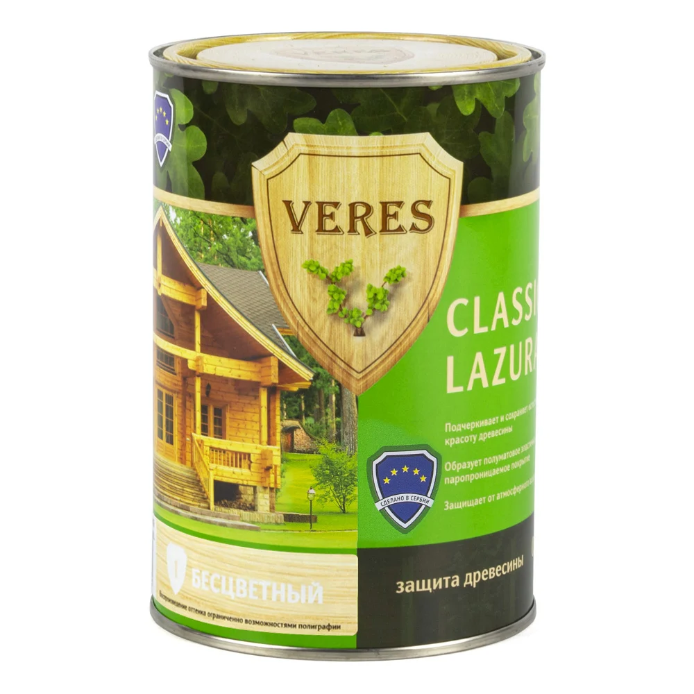 Пропитка VERES Classic Lazura №1 42005