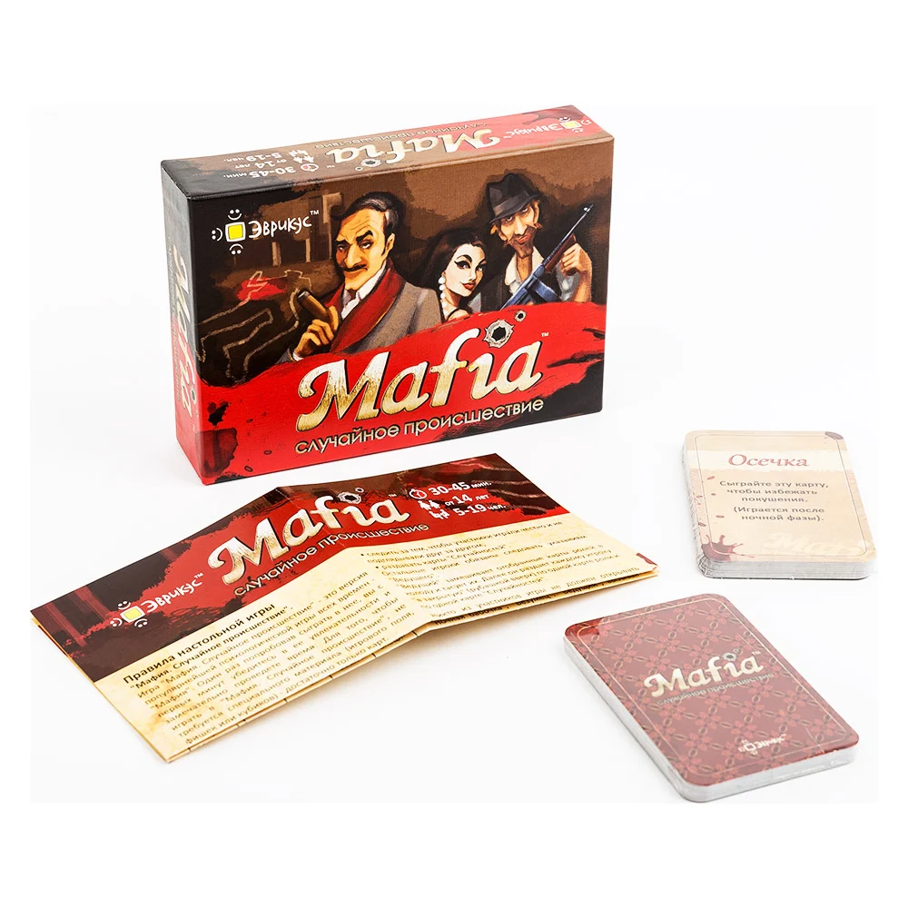 Настольная игра Эврикус Mafia Случайное происшествие 362474