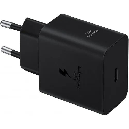 Сетевое зарядное устройство Samsung EP-T4511XBEGEU, USB-C, USB-C, 45Вт, 3A, черный
