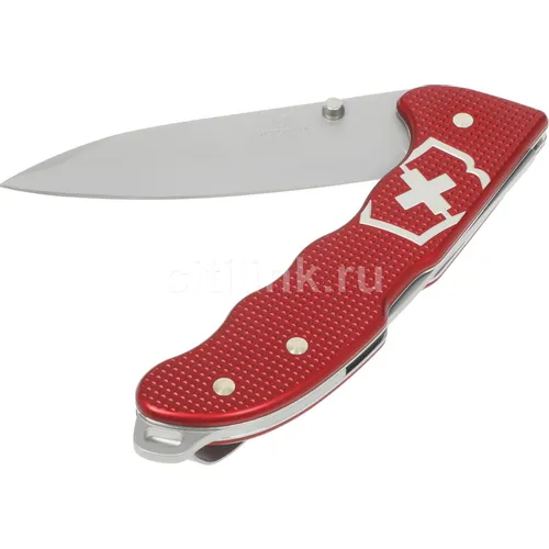 Складной нож Victorinox Evoke Alox, функций: 4, 136мм, красный, коробка подарочная [0.9411.d20]