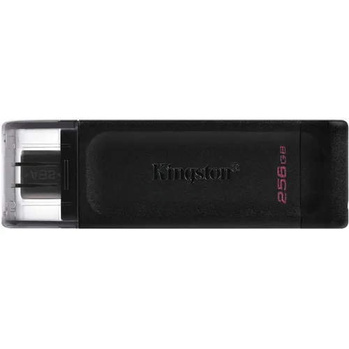 Флешка USB (Type-C) Kingston DataTraveler 70 DT70/256GB 256ГБ, USB3.0, черный
