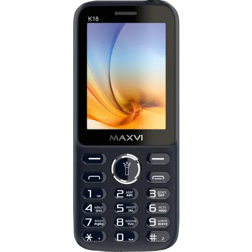 Сотовый телефон MAXVI K18 синий