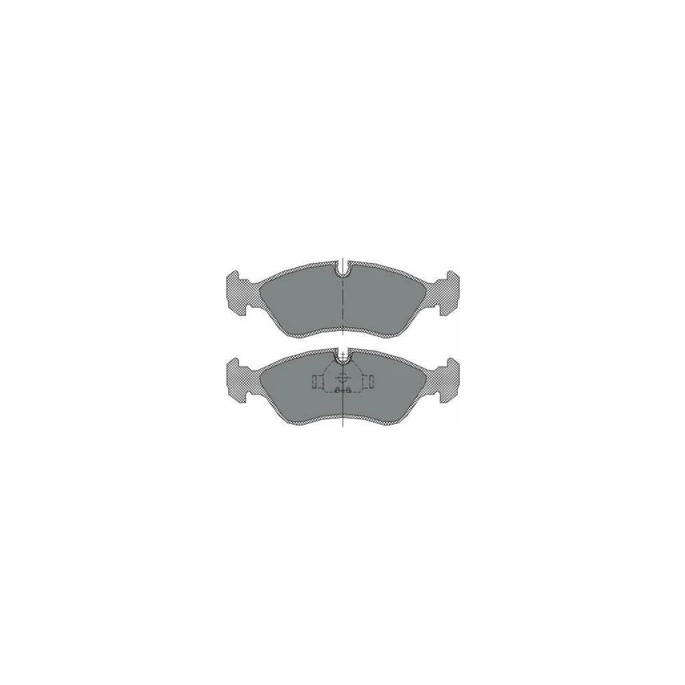 Тормозные колодки SCT SP122