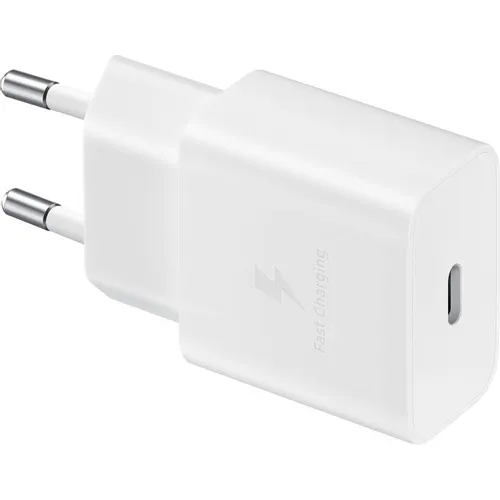 Сетевое зарядное устройство Samsung EP-T1510X, USB-C, 15Вт, 2A, белый [ep-t1510xwegru]