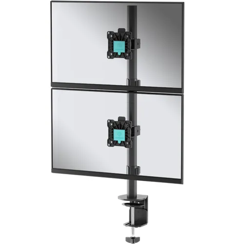Кронштейн для мониторов ONKRON D208E, до 34", до 16кг, настольный, поворот и наклон, черный