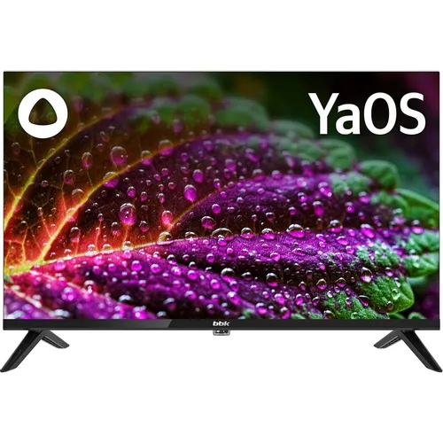 24" Телевизор BBK 24LEX-7218/TS2C (B) HD, СМАРТ ТВ, YaOS, черный
