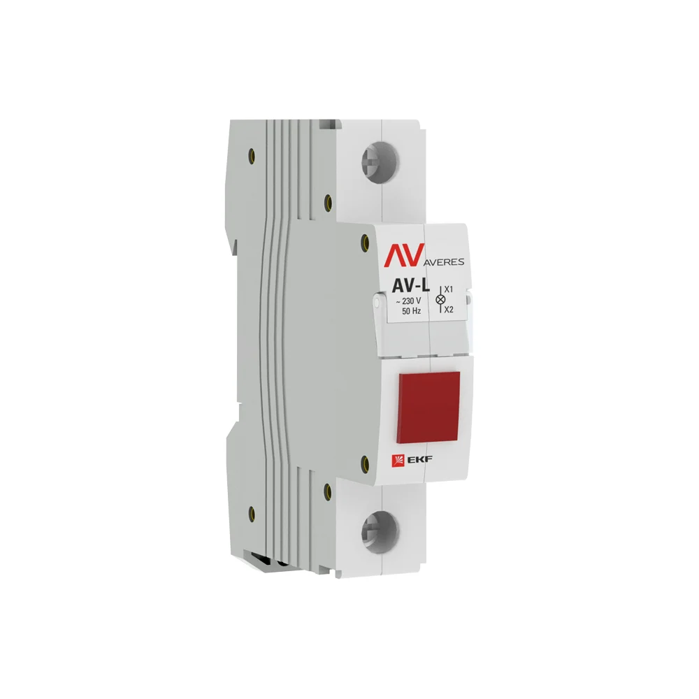 Сигнальная лампа EKF AVERES av-l-red-averes