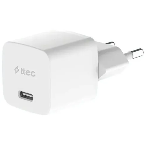 Сетевое зарядное устройство TTEC SmartCharger, USB-C, USB-C, 60Вт, белый [2scg20cb]