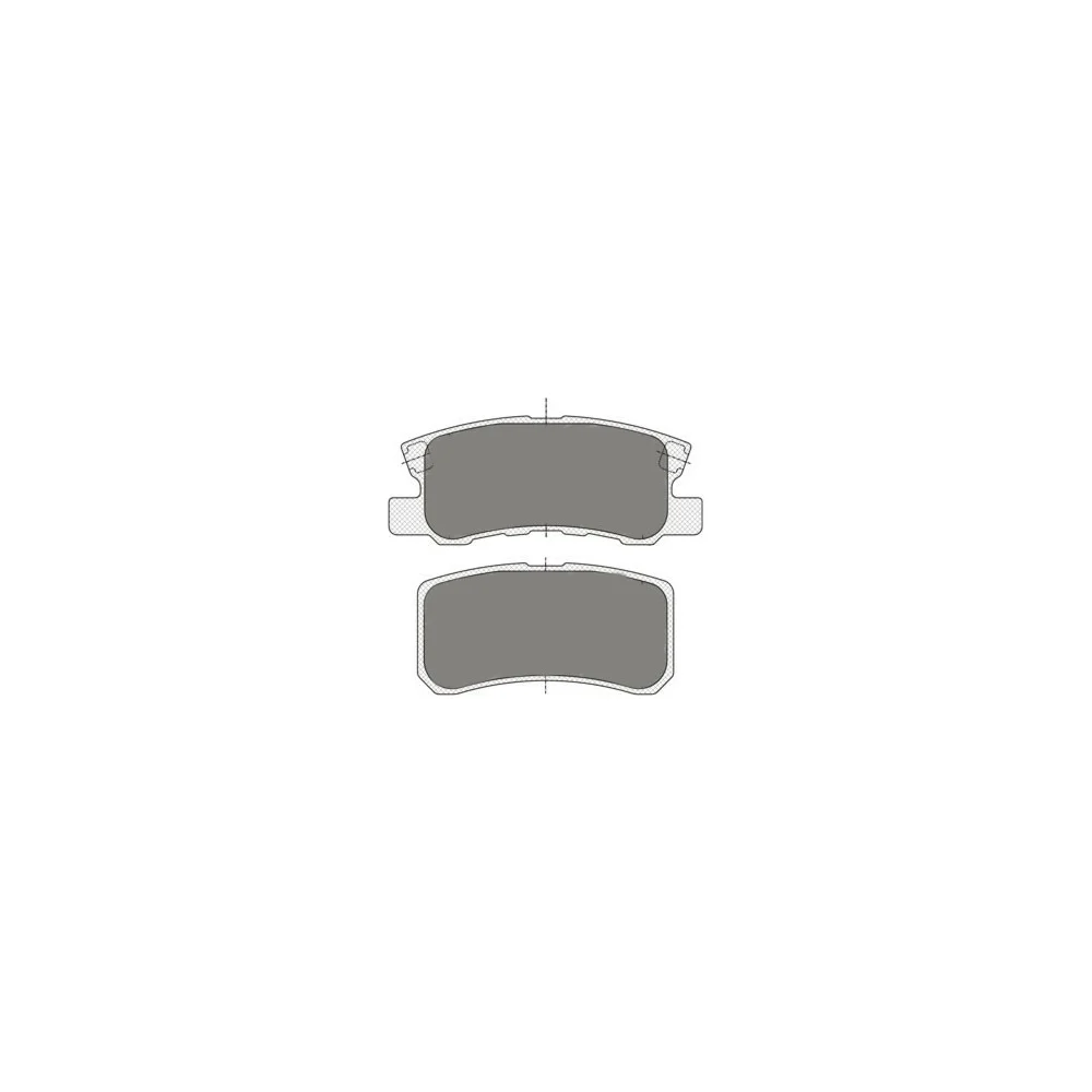 Тормозные колодки SCT SP343