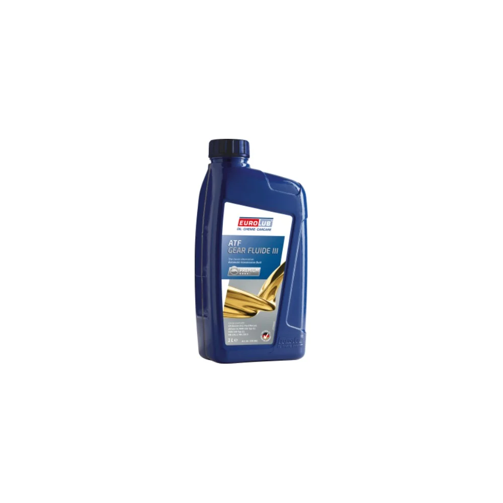 Масло для АКПП/ ГУР/ATF III EUROLUB GEAR FLUIDE III Transmission Oil 378001