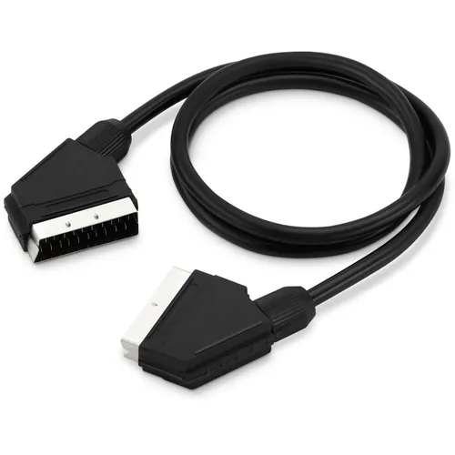 Кабель соединительный аудио-видео Buro SCART (m) - SCART (m), 1м, черный [bsc001-b-1]