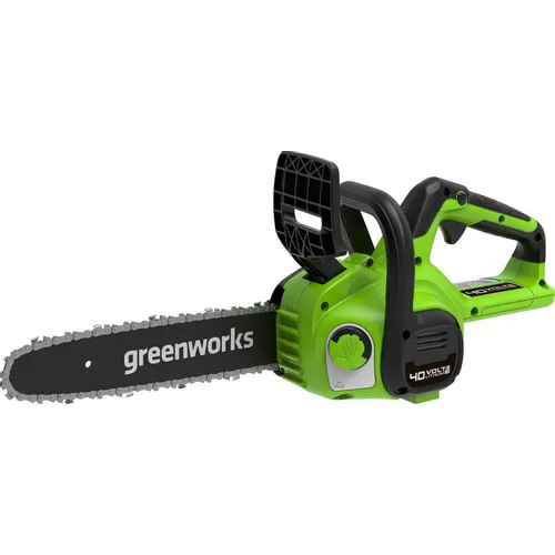 Цепная пила GREENWORKS G40CS30K2, аккумуляторная, 40В, 2Ач, с одним аккумулятором [2007807ua]