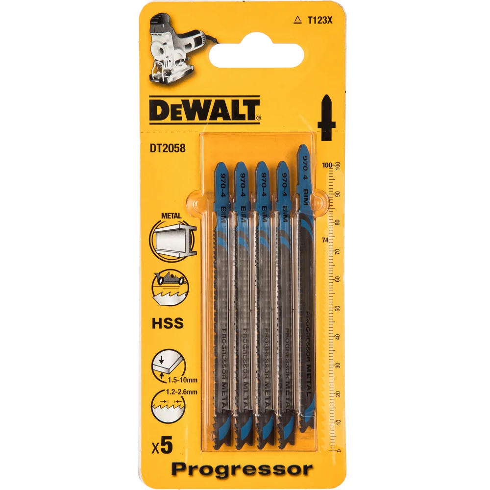 Пилки для лобзика Dewalt DT 2058 T123Х