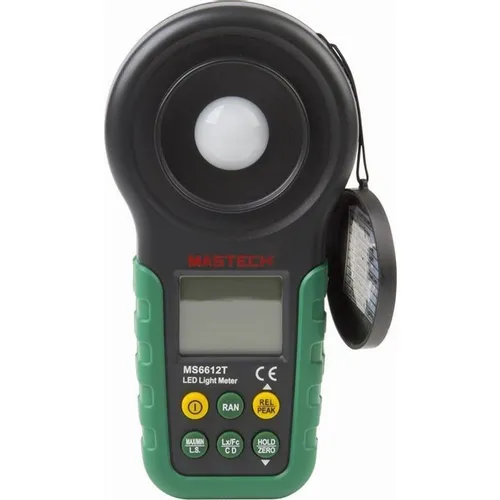 Люксметр портативный MASTECH MS6612T, зеленый/ черный [13-1216]