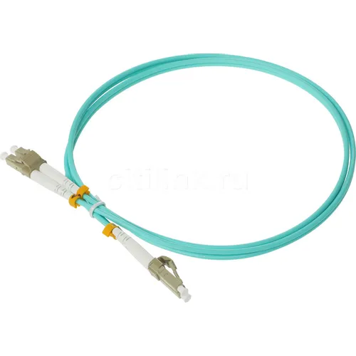 Патч-корд EXEGATE FC-D-503-LC-LC-1M-LSZH 1м, многожильный, зеленый