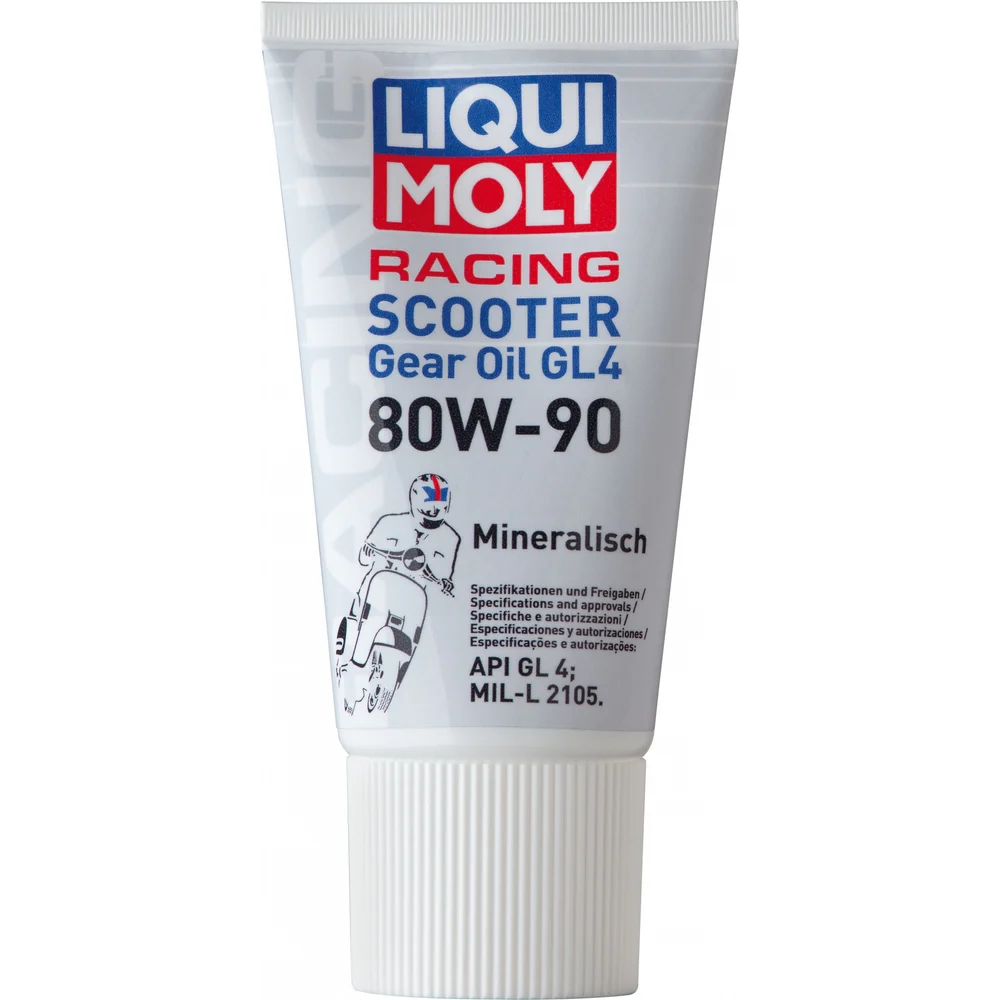 Минеральное трансмиссионное масло для скутеров LIQUI MOLY 80W-90 GL-4 1680
