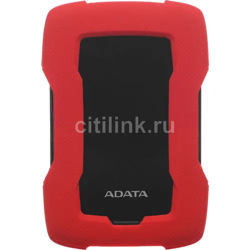 1ТБ Внешний диск HDD A-Data DashDrive Durable HD330, USB 3.0, красный [ahd330-1tu31-crd]