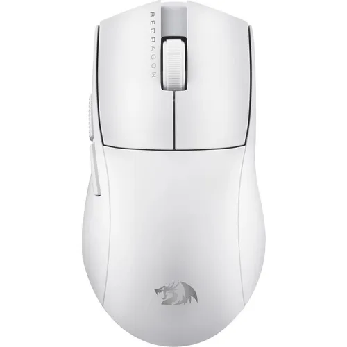 Мышь беспроводная Redragon K1ng 4K Pro, игровая, Bluetooth/Радио, оптическая, USB, 26000dpi, белый [72212]