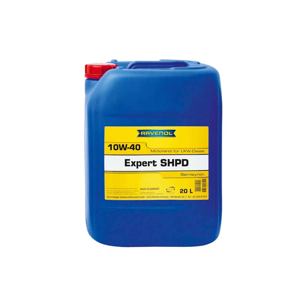 Моторное масло RAVENOL Expert SHPD SAE 10W-40 1122105-020-01-999